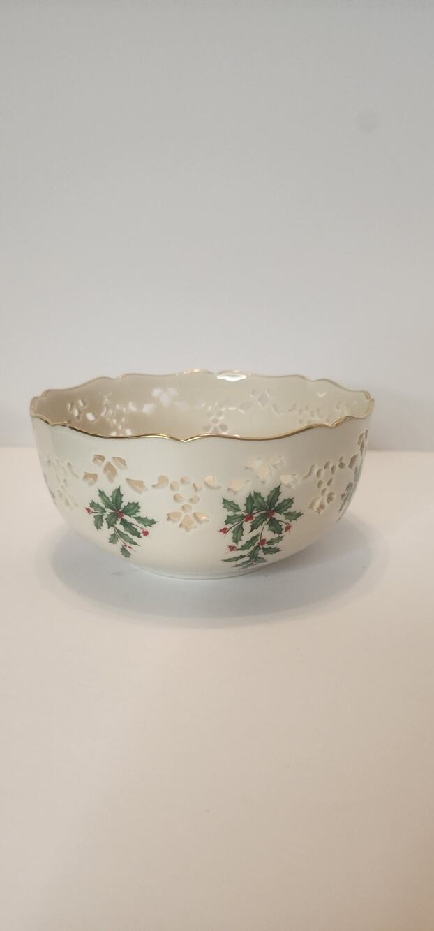 Lenox Christmas Holiday Bowl